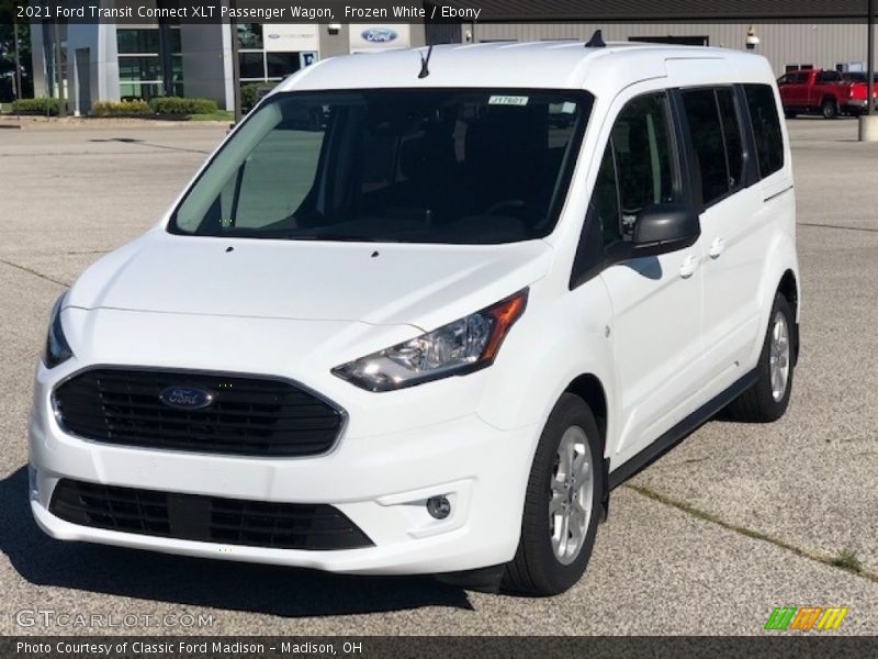 Frozen White / Ebony 2021 Ford Transit Connect XLT Passenger Wagon