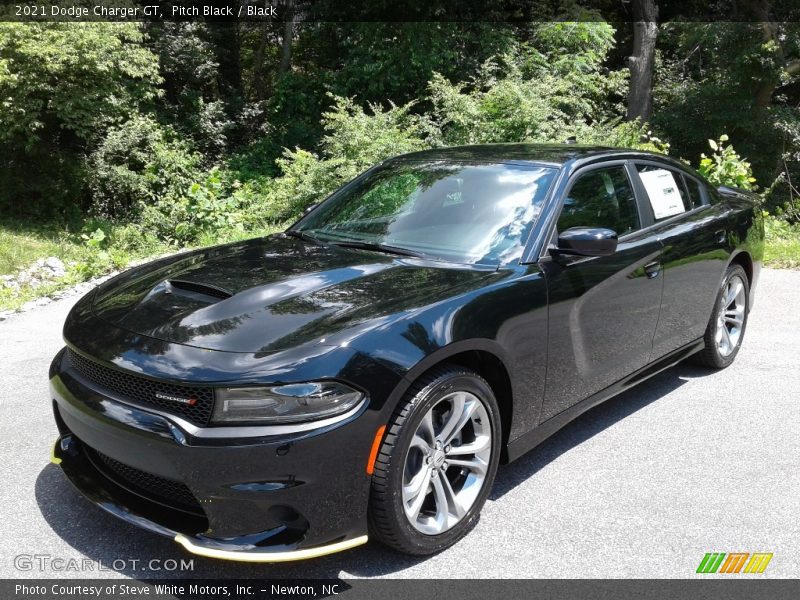 Pitch Black / Black 2021 Dodge Charger GT