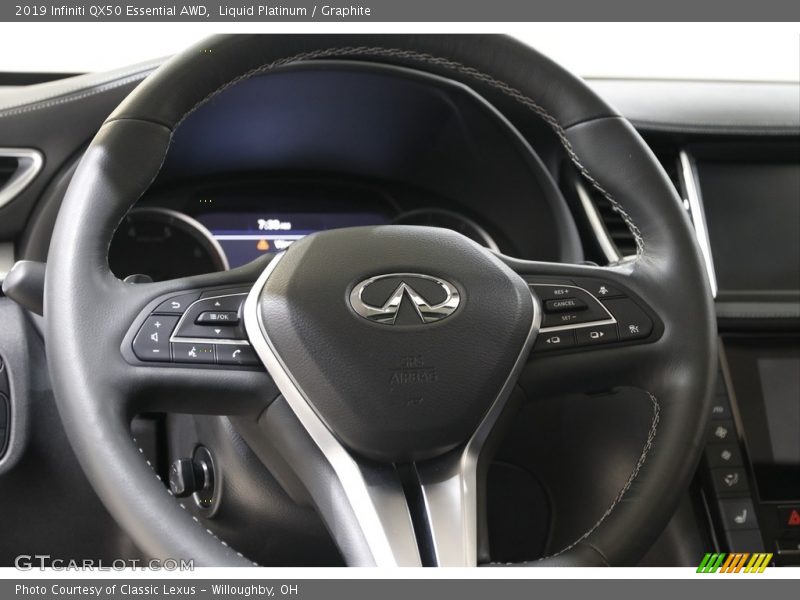  2019 QX50 Essential AWD Steering Wheel
