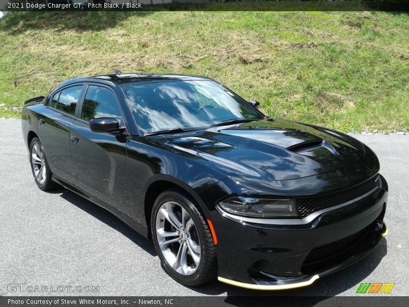 Pitch Black / Black 2021 Dodge Charger GT