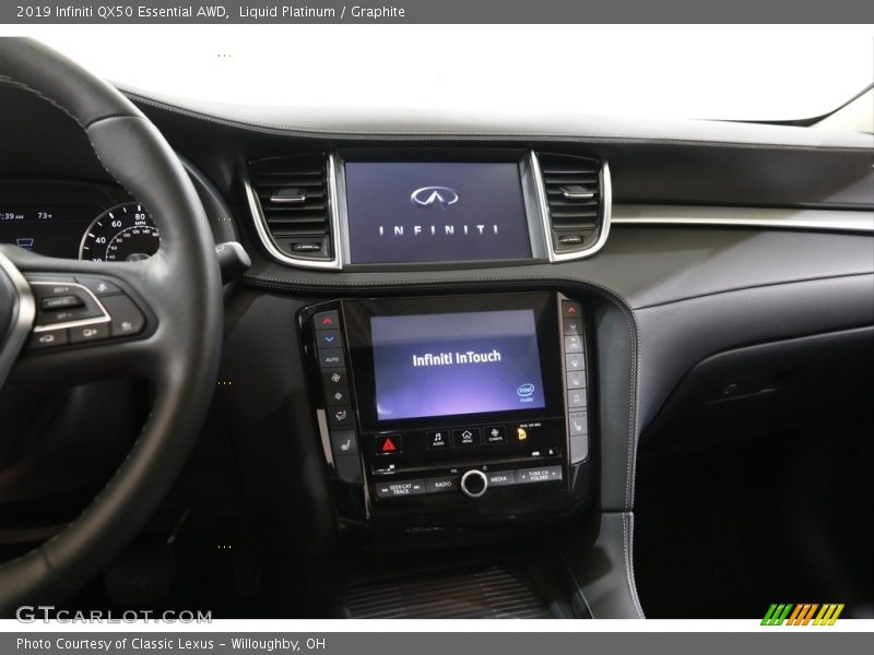 Liquid Platinum / Graphite 2019 Infiniti QX50 Essential AWD