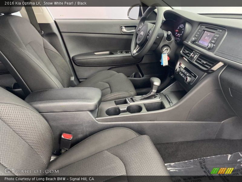 Snow White Pearl / Black 2016 Kia Optima LX