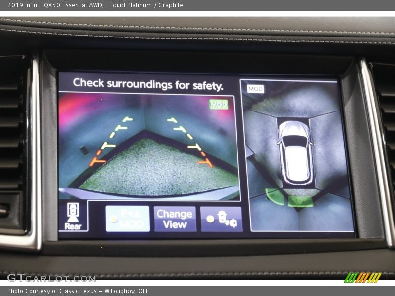 Liquid Platinum / Graphite 2019 Infiniti QX50 Essential AWD