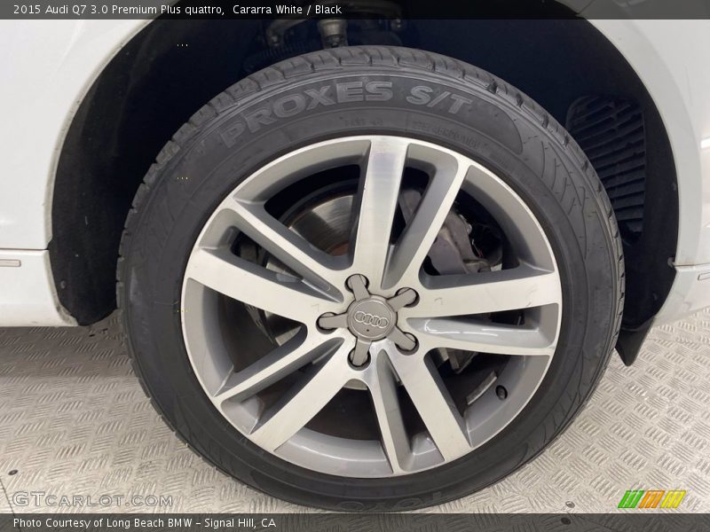 Cararra White / Black 2015 Audi Q7 3.0 Premium Plus quattro