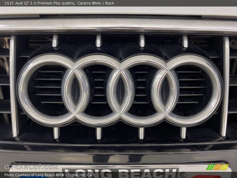 Cararra White / Black 2015 Audi Q7 3.0 Premium Plus quattro