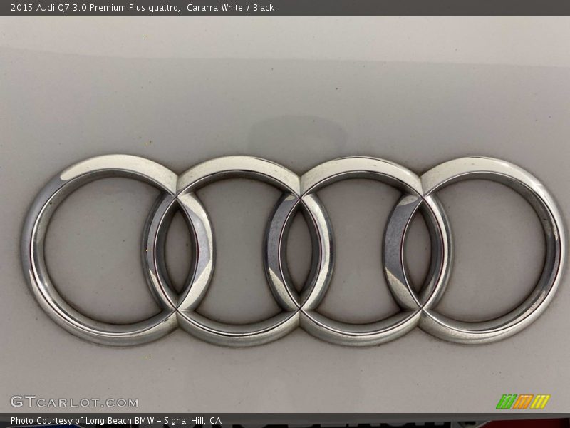 Cararra White / Black 2015 Audi Q7 3.0 Premium Plus quattro