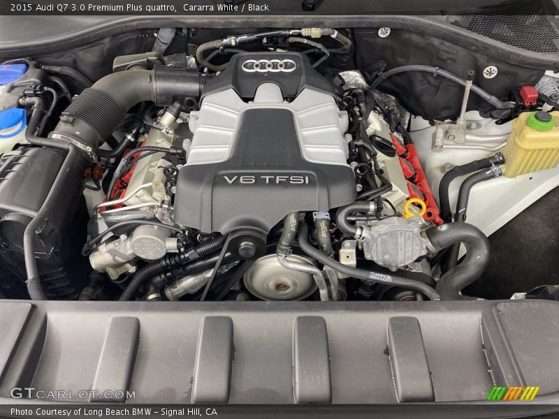 Cararra White / Black 2015 Audi Q7 3.0 Premium Plus quattro