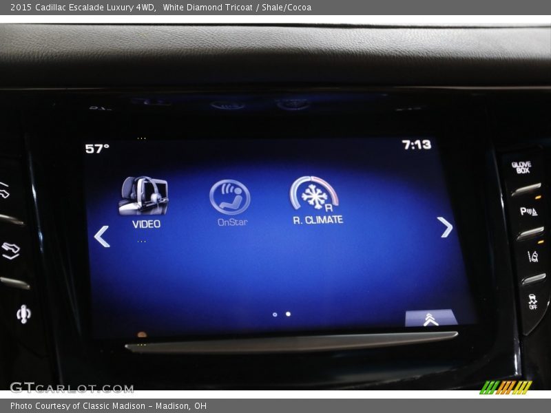 White Diamond Tricoat / Shale/Cocoa 2015 Cadillac Escalade Luxury 4WD