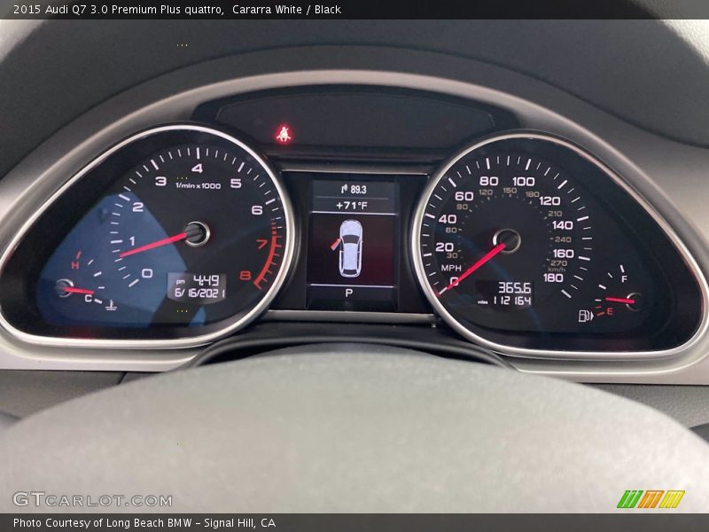 Cararra White / Black 2015 Audi Q7 3.0 Premium Plus quattro