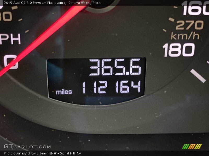 Cararra White / Black 2015 Audi Q7 3.0 Premium Plus quattro