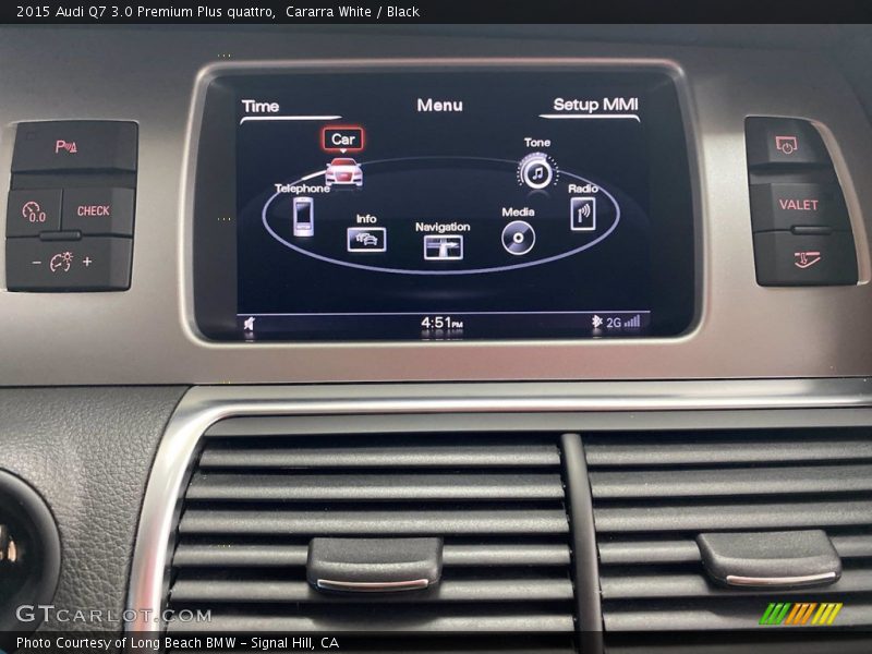 Cararra White / Black 2015 Audi Q7 3.0 Premium Plus quattro