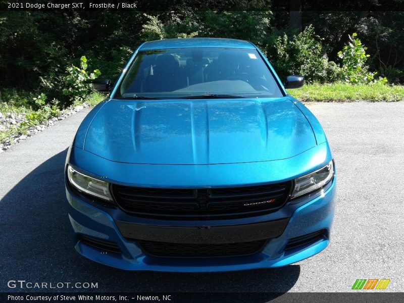 Frostbite / Black 2021 Dodge Charger SXT