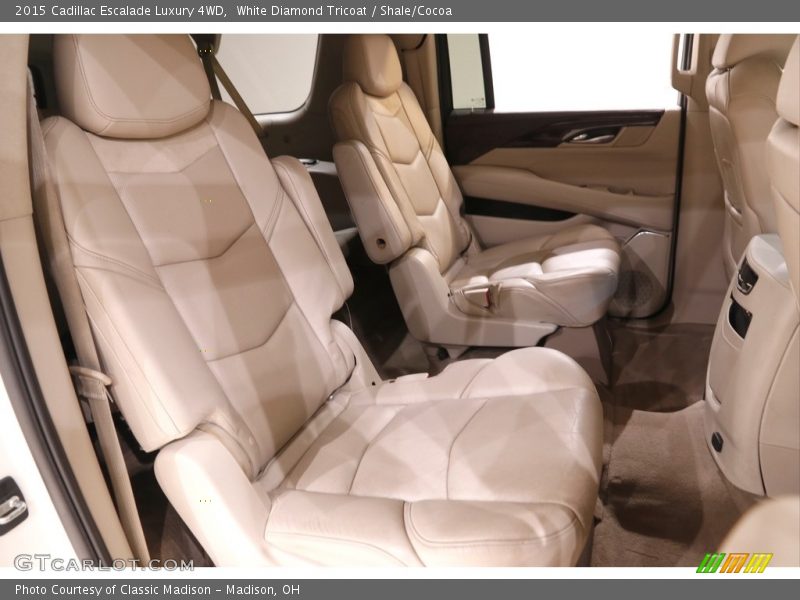 White Diamond Tricoat / Shale/Cocoa 2015 Cadillac Escalade Luxury 4WD