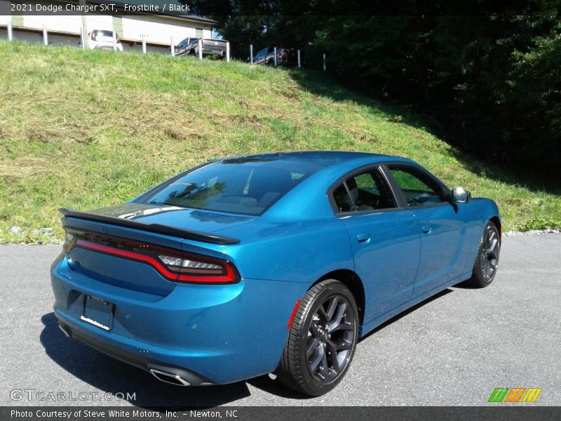Frostbite / Black 2021 Dodge Charger SXT