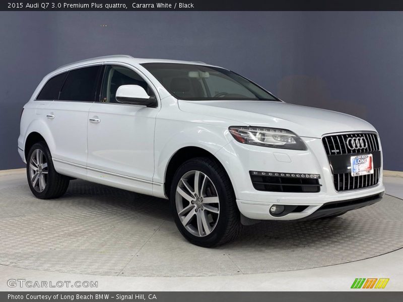 Cararra White / Black 2015 Audi Q7 3.0 Premium Plus quattro