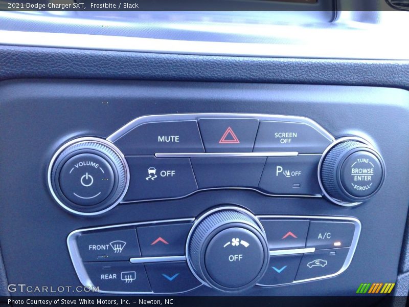 Frostbite / Black 2021 Dodge Charger SXT