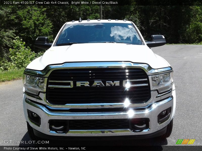 Bright White / Diesel Gray/Black 2021 Ram 4500 SLT Crew Cab 4x4 Chassis