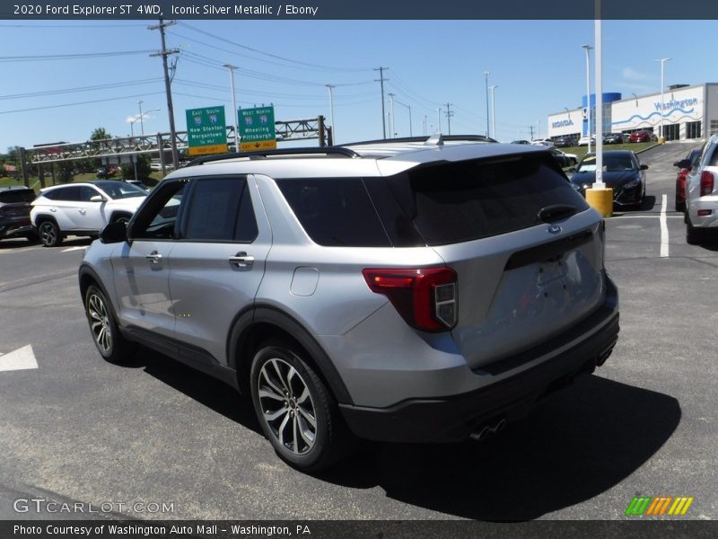 Iconic Silver Metallic / Ebony 2020 Ford Explorer ST 4WD