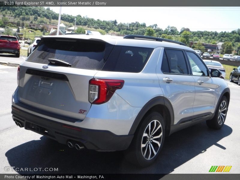 Iconic Silver Metallic / Ebony 2020 Ford Explorer ST 4WD