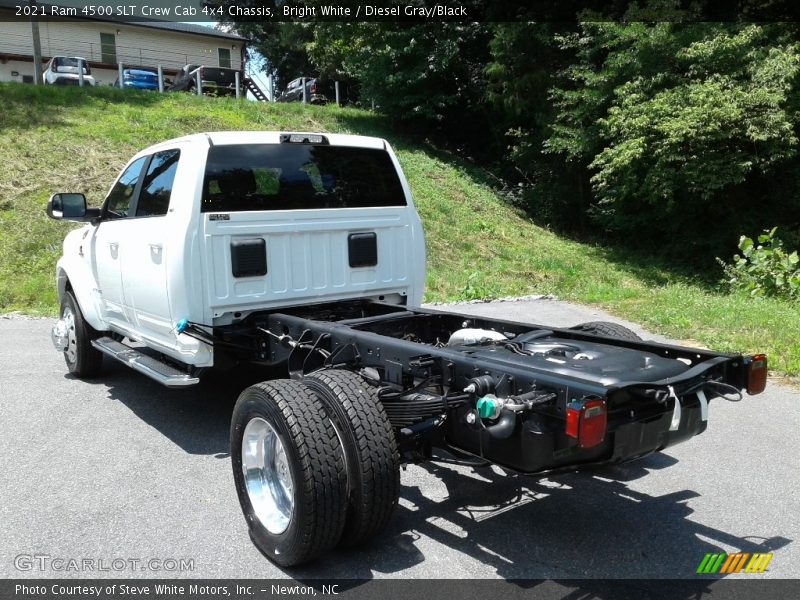 Undercarriage of 2021 4500 SLT Crew Cab 4x4 Chassis