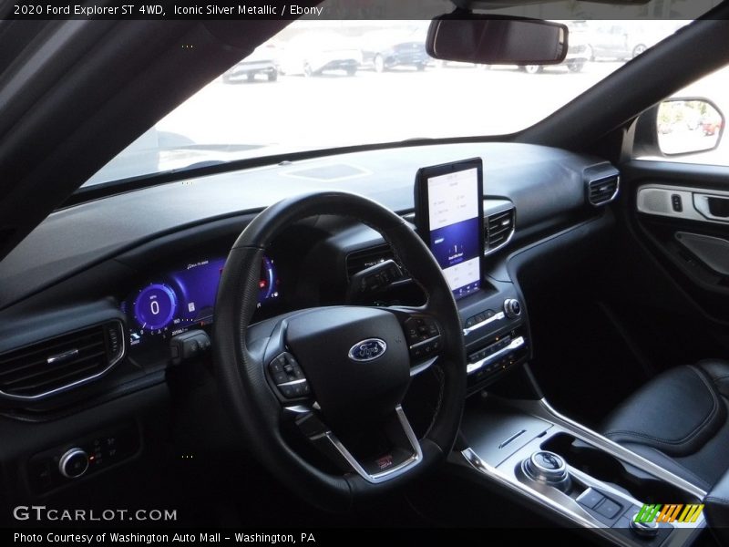 Iconic Silver Metallic / Ebony 2020 Ford Explorer ST 4WD