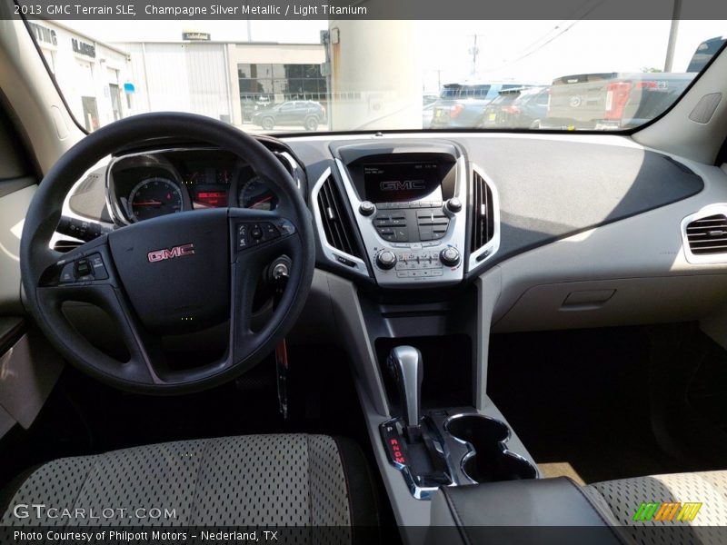 Champagne Silver Metallic / Light Titanium 2013 GMC Terrain SLE