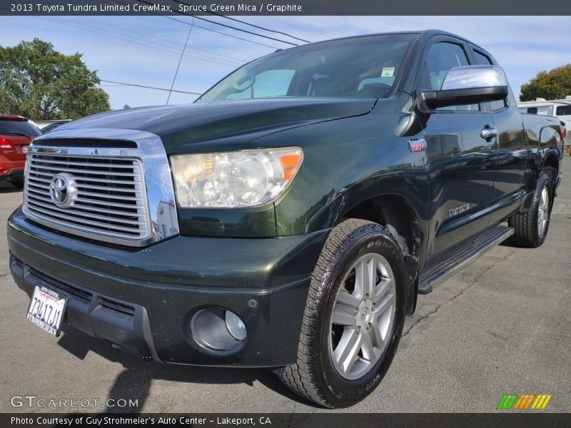 Front 3/4 View of 2013 Tundra Limited CrewMax