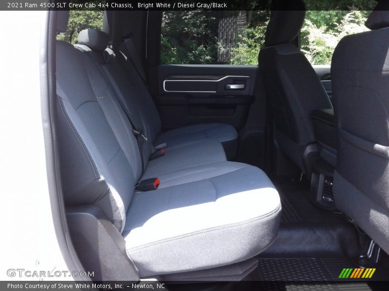 Bright White / Diesel Gray/Black 2021 Ram 4500 SLT Crew Cab 4x4 Chassis