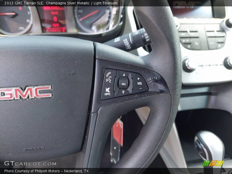 Champagne Silver Metallic / Light Titanium 2013 GMC Terrain SLE