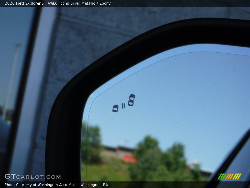 Iconic Silver Metallic / Ebony 2020 Ford Explorer ST 4WD