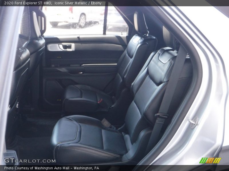 Rear Seat of 2020 Explorer ST 4WD