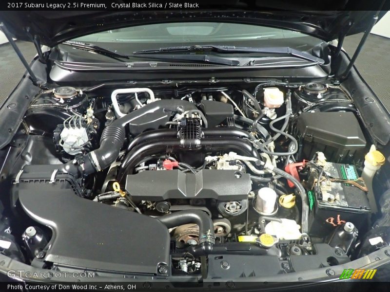 Crystal Black Silica / Slate Black 2017 Subaru Legacy 2.5i Premium