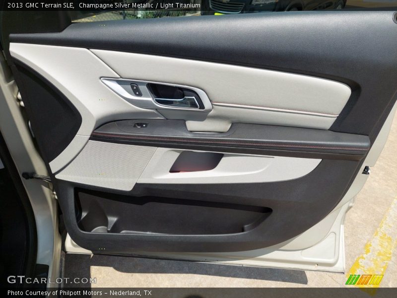 Champagne Silver Metallic / Light Titanium 2013 GMC Terrain SLE