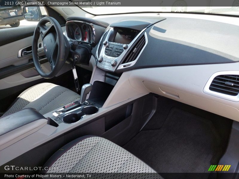 Champagne Silver Metallic / Light Titanium 2013 GMC Terrain SLE