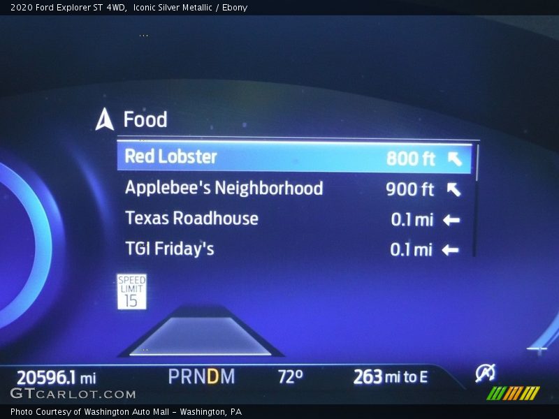 Iconic Silver Metallic / Ebony 2020 Ford Explorer ST 4WD