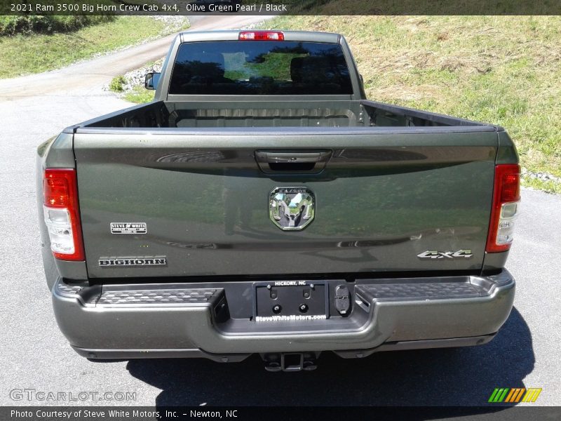 Olive Green Pearl / Black 2021 Ram 3500 Big Horn Crew Cab 4x4