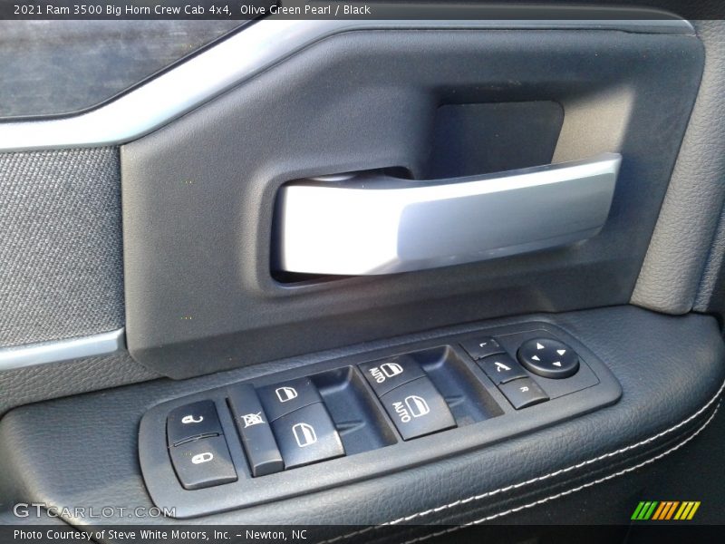 Olive Green Pearl / Black 2021 Ram 3500 Big Horn Crew Cab 4x4