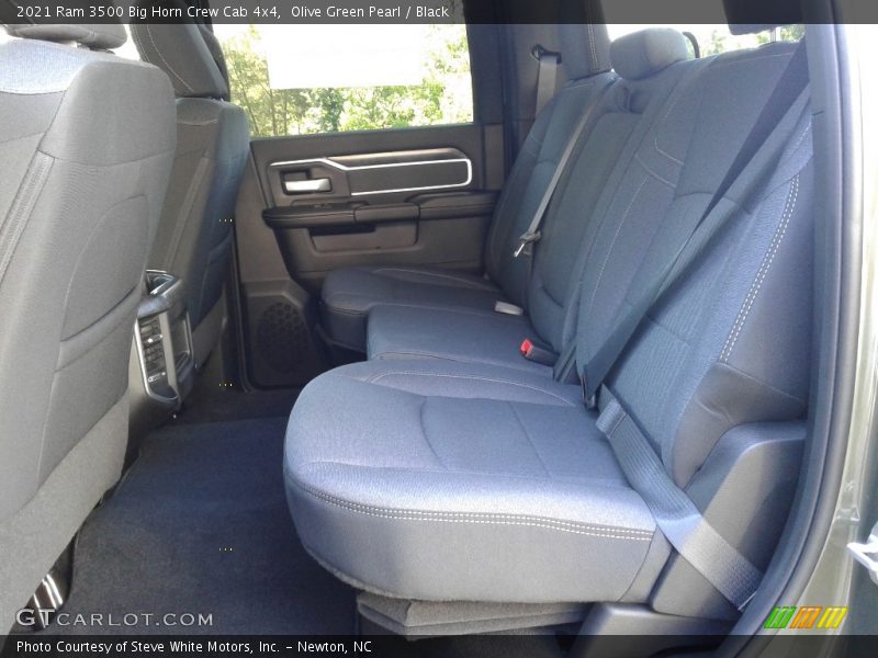 Olive Green Pearl / Black 2021 Ram 3500 Big Horn Crew Cab 4x4