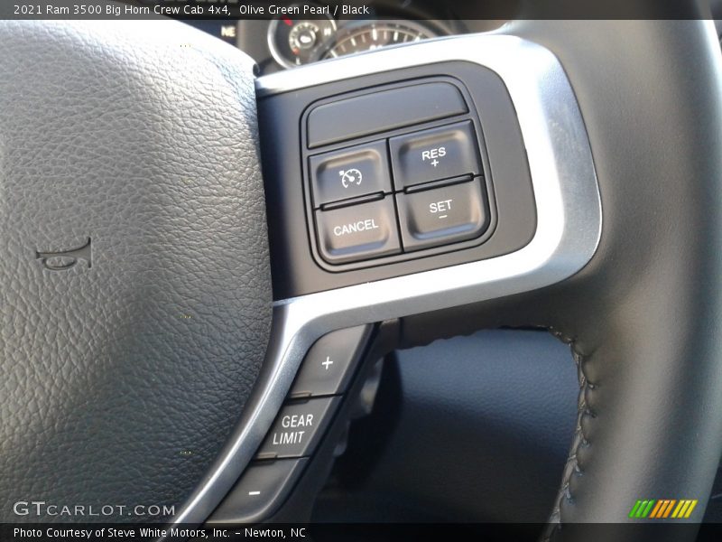 Olive Green Pearl / Black 2021 Ram 3500 Big Horn Crew Cab 4x4
