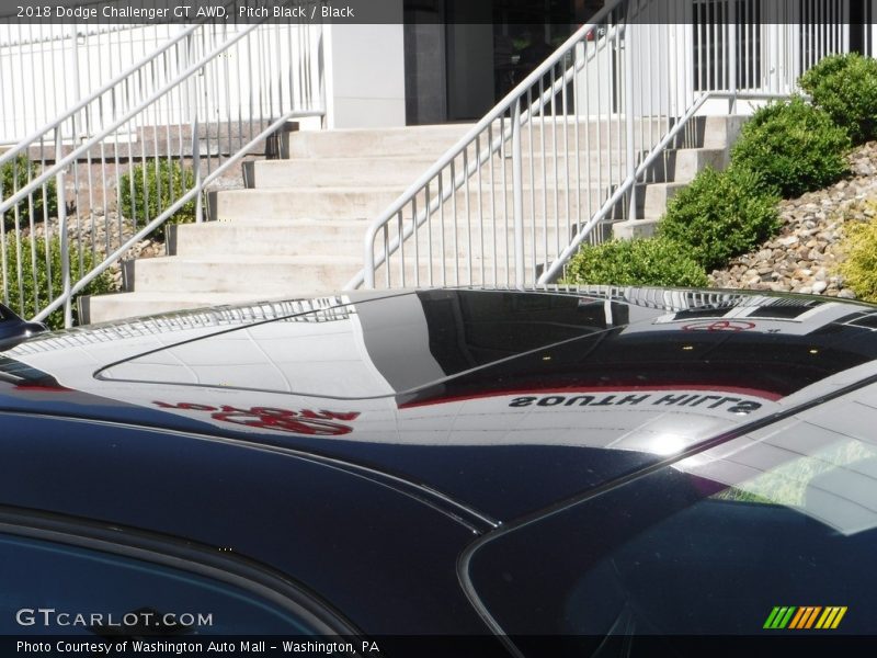 Pitch Black / Black 2018 Dodge Challenger GT AWD