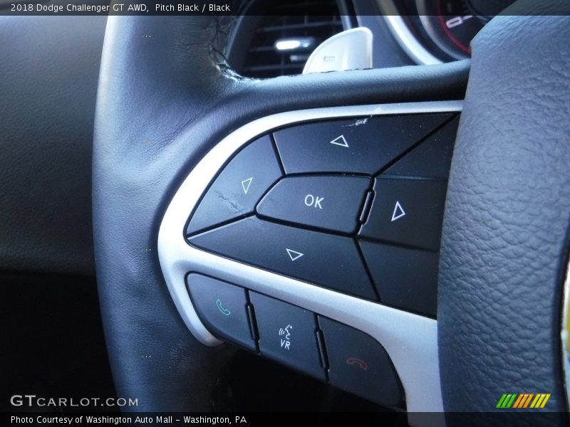 Pitch Black / Black 2018 Dodge Challenger GT AWD