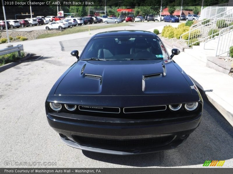 Pitch Black / Black 2018 Dodge Challenger GT AWD