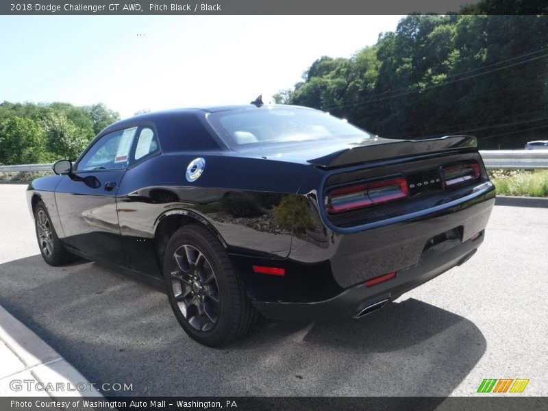 Pitch Black / Black 2018 Dodge Challenger GT AWD