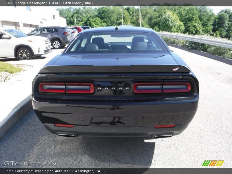 Pitch Black / Black 2018 Dodge Challenger GT AWD