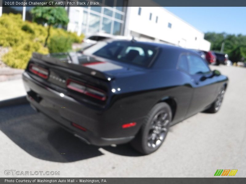 Pitch Black / Black 2018 Dodge Challenger GT AWD