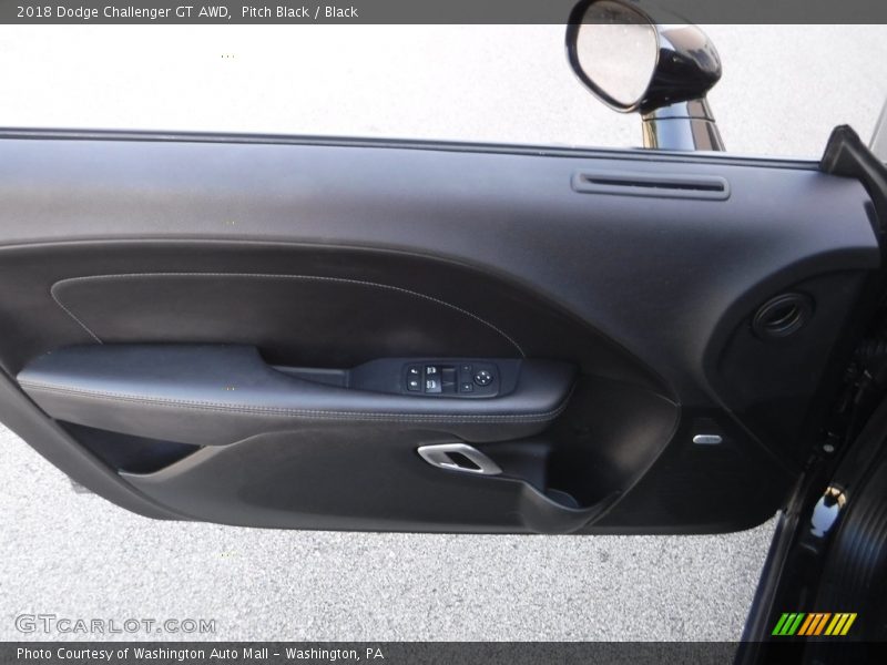 Pitch Black / Black 2018 Dodge Challenger GT AWD