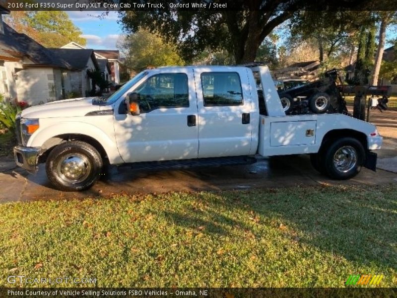  2016 F350 Super Duty XLT Crew Cab Tow Truck Oxford White