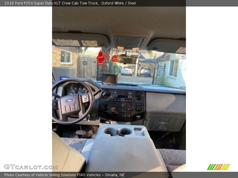 Dashboard of 2016 F350 Super Duty XLT Crew Cab Tow Truck