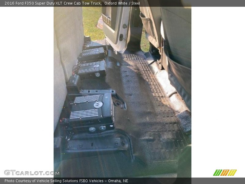 Oxford White / Steel 2016 Ford F350 Super Duty XLT Crew Cab Tow Truck
