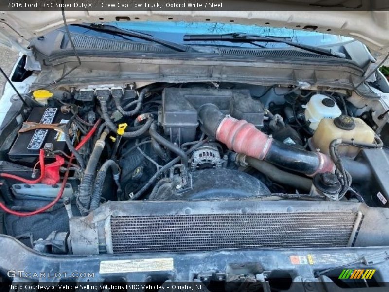  2016 F350 Super Duty XLT Crew Cab Tow Truck Engine - 6.2 Liter Flex-Fuel SOHC 16-Valve V8